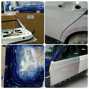 BMWE91リサイクル鈑金塗装