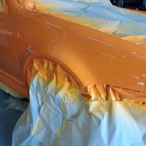 希少車VWゴルフ4R32 全塗装オールペイント塗装編